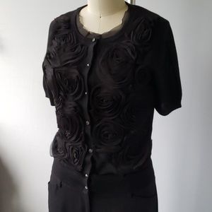 LOFT • Floral Cardigan